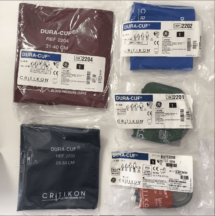 GE Original NIBP HOSE Manson Ara Hortumu Adult/Pediatric DURA-CUF Cuff Adult 23-33cm