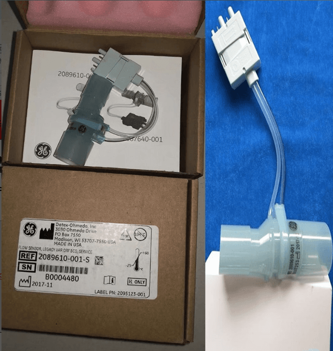 GE Original Datex-Ohmeda, FLOW SENSOR, LEGACY VAR ORF BCG, SERVICE. REF: 2089610-001-S